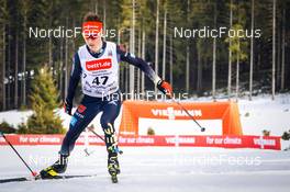 12.03.2022, Schonach, Germany (GER): Tristan Sommerfeldt (GER) - FIS world cup nordic combined men, individual gundersen HS100/10km, Schonach (GER). www.nordicfocus.com. © Volk/NordicFocus. Every downloaded picture is fee-liable.