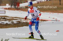 12.03.2022, Schonach, Germany (GER): Jan Vytrval (CZE) - FIS world cup nordic combined men, individual gundersen HS100/10km, Schonach (GER). www.nordicfocus.com. © Volk/NordicFocus. Every downloaded picture is fee-liable.