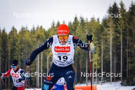 12.03.2022, Schonach, Germany (GER): Johannes Rydzek (GER) - FIS world cup nordic combined men, individual gundersen HS100/10km, Schonach (GER). www.nordicfocus.com. © Volk/NordicFocus. Every downloaded picture is fee-liable.