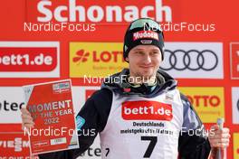 12.03.2022, Schonach, Germany (GER): Terence Weber (GER) - FIS world cup nordic combined men, individual gundersen HS100/10km, Schonach (GER). www.nordicfocus.com. © Volk/NordicFocus. Every downloaded picture is fee-liable.