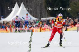12.03.2022, Schonach, Germany (GER): Johannes Lamparter (AUT) - FIS world cup nordic combined men, individual gundersen HS100/10km, Schonach (GER). www.nordicfocus.com. © Volk/NordicFocus. Every downloaded picture is fee-liable.