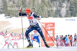 13.03.2022, Schonach, Germany (GER): Eric Frenzel (GER) - FIS world cup nordic combined men, individual gundersen HS100/10km, Schonach (GER). www.nordicfocus.com. © Volk/NordicFocus. Every downloaded picture is fee-liable.