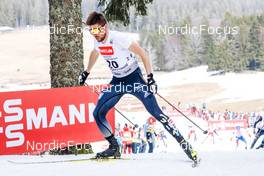 13.03.2022, Schonach, Germany (GER): Johannes Rydzek (GER) - FIS world cup nordic combined men, individual gundersen HS100/10km, Schonach (GER). www.nordicfocus.com. © Volk/NordicFocus. Every downloaded picture is fee-liable.