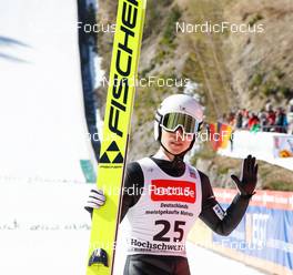 13.03.2022, Schonach, Germany (GER): Hideaki Nagai (JPN) - FIS world cup nordic combined men, individual gundersen HS100/10km, Schonach (GER). www.nordicfocus.com. © Volk/NordicFocus. Every downloaded picture is fee-liable.