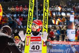 13.03.2022, Schonach, Germany (GER): Terence Weber (GER) - FIS world cup nordic combined men, individual gundersen HS100/10km, Schonach (GER). www.nordicfocus.com. © Volk/NordicFocus. Every downloaded picture is fee-liable.