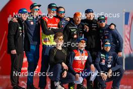 13.03.2022, Schonach, Germany (GER): Petter Kukkonen (FIN) and Team Finland - FIS world cup nordic combined men, individual gundersen HS100/10km, Schonach (GER). www.nordicfocus.com. © Volk/NordicFocus. Every downloaded picture is fee-liable.