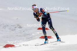 13.03.2022, Schonach, Germany (GER): Simon Huettel (GER) - FIS world cup nordic combined men, individual gundersen HS100/10km, Schonach (GER). www.nordicfocus.com. © Volk/NordicFocus. Every downloaded picture is fee-liable.