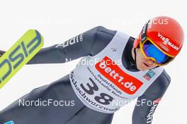 11.03.2022, Schonach, Germany (GER): Julian Schmid (GER) - FIS world cup nordic combined men, training, Schonach (GER). www.nordicfocus.com. © Volk/NordicFocus. Every downloaded picture is fee-liable.