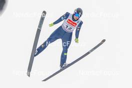 11.03.2022, Schonach, Germany (GER): Matteo Baud (FRA) - FIS world cup nordic combined men, training, Schonach (GER). www.nordicfocus.com. © Volk/NordicFocus. Every downloaded picture is fee-liable.