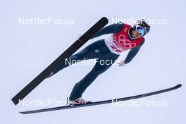 09.02.2022, Beijing, China (CHN): Ben Loomis (USA) - XXIV. Olympic Winter Games Beijing 2022, nordic combined men, individual gundersen HS106/10km, Beijing (CHN). www.nordicfocus.com. © Thibaut/NordicFocus. Every downloaded picture is fee-liable.