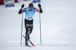 09.02.2022, Beijing, China (CHN): Taylor Fletcher (USA) - XXIV. Olympic Winter Games Beijing 2022, nordic combined men, individual gundersen HS106/10km, Beijing (CHN). www.nordicfocus.com. © Thibaut/NordicFocus. Every downloaded picture is fee-liable.