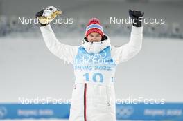 15.02.2022, Beijing, China (CHN): Jens Luraas Oftebro (NOR) - XXIV. Olympic Winter Games Beijing 2022, nordic combined men, individual gundersen HS140/10km, Beijing (CHN). www.nordicfocus.com. © Thibaut/NordicFocus. Every downloaded picture is fee-liable.