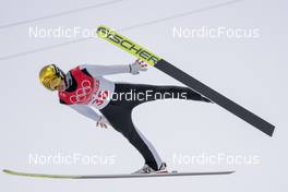15.02.2022, Beijing, China (CHN): Mario Seidl (AUT) - XXIV. Olympic Winter Games Beijing 2022, nordic combined men, individual gundersen HS140/10km, Beijing (CHN). www.nordicfocus.com. © Thibaut/NordicFocus. Every downloaded picture is fee-liable.