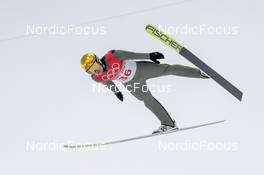 15.02.2022, Beijing, China (CHN): Espen Andersen (NOR) - XXIV. Olympic Winter Games Beijing 2022, nordic combined men, individual gundersen HS140/10km, Beijing (CHN). www.nordicfocus.com. © Thibaut/NordicFocus. Every downloaded picture is fee-liable.