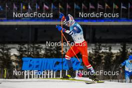 15.02.2022, Beijing, China (CHN): Tomas Portyk (CZE) - XXIV. Olympic Winter Games Beijing 2022, nordic combined men, individual gundersen HS140/10km, Beijing (CHN). www.nordicfocus.com. © Thibaut/NordicFocus. Every downloaded picture is fee-liable.