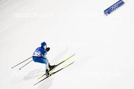 17.02.2022, Beijing, China (CHN): Laurent Muhlethaler (FRA) - XXIV. Olympic Winter Games Beijing 2022, nordic combined men, team HS140/4x5km, Beijing (CHN). www.nordicfocus.com. © Thibaut/NordicFocus. Every downloaded picture is fee-liable.