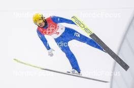 17.02.2022, Beijing, China (CHN): Samuel Costa (ITA) - XXIV. Olympic Winter Games Beijing 2022, nordic combined men, team HS140/4x5km, Beijing (CHN). www.nordicfocus.com. © Thibaut/NordicFocus. Every downloaded picture is fee-liable.