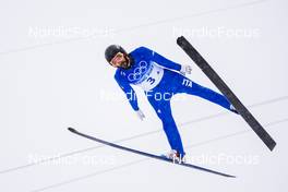 17.02.2022, Beijing, China (CHN): Raffaele Buzzi (ITA) - XXIV. Olympic Winter Games Beijing 2022, nordic combined men, team HS140/4x5km, Beijing (CHN). www.nordicfocus.com. © Thibaut/NordicFocus. Every downloaded picture is fee-liable.