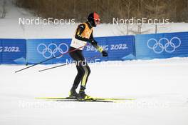 17.02.2022, Beijing, China (CHN): Eric Frenzel (GER) - XXIV. Olympic Winter Games Beijing 2022, nordic combined men, team HS140/4x5km, Beijing (CHN). www.nordicfocus.com. © Thibaut/NordicFocus. Every downloaded picture is fee-liable.