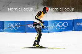 17.02.2022, Beijing, China (CHN): Eric Frenzel (GER) - XXIV. Olympic Winter Games Beijing 2022, nordic combined men, team HS140/4x5km, Beijing (CHN). www.nordicfocus.com. © Thibaut/NordicFocus. Every downloaded picture is fee-liable.