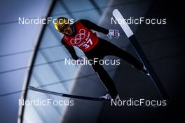 12.02.2022, Beijing, China (CHN): Franz-Josef Rehrl (AUT) - XXIV. Olympic Winter Games Beijing 2022, nordic combined men, training, Beijing (CHN). www.nordicfocus.com. © Thibaut/NordicFocus. Every downloaded picture is fee-liable.