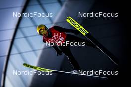 12.02.2022, Beijing, China (CHN): Johannes Lamparter (AUT) - XXIV. Olympic Winter Games Beijing 2022, nordic combined men, training, Beijing (CHN). www.nordicfocus.com. © Thibaut/NordicFocus. Every downloaded picture is fee-liable.