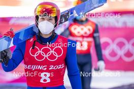 08.02.2022, Beijing, China (CHN): Jeun Park (KOR) - XXIV. Olympic Winter Games Beijing 2022, nordic combined men, training, Beijing (CHN). www.nordicfocus.com. © Thibaut/NordicFocus. Every downloaded picture is fee-liable.