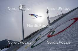 12.02.2022, Beijing, China (CHN): Iacopo Bortolas (ITA) - XXIV. Olympic Winter Games Beijing 2022, nordic combined men, training, Beijing (CHN). www.nordicfocus.com. © Thibaut/NordicFocus. Every downloaded picture is fee-liable.