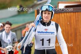 28.08.2022, Oberwiesenthal, Germany (GER): Matej Fadrhons (CZE) - FIS Nordic Combined Summer Grand Prix men and women, individual gundersen HS105/10km men, Oberwiesenthal (GER). www.nordicfocus.com. © Volk/NordicFocus. Every downloaded picture is fee-liable.