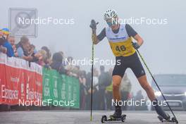 28.08.2022, Oberwiesenthal, Germany (GER): Matic Garbajs (SLO) - FIS Nordic Combined Summer Grand Prix men and women, individual gundersen HS105/10km men, Oberwiesenthal (GER). www.nordicfocus.com. © Volk/NordicFocus. Every downloaded picture is fee-liable.