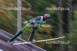 26.08.2022, Oberwiesenthal, Germany (GER): Kodai Kimura (JPN) - FIS Nordic Combined Summer Grand Prix men and women, individual gundersen HS105/10km men, training+PCR, Oberwiesenthal (GER). www.nordicfocus.com. © Volk/NordicFocus. Every downloaded picture is fee-liable.
