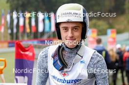 28.08.2022, Oberwiesenthal, Germany (GER): Stefan Rettenegger (AUT) - FIS Nordic Combined Summer Grand Prix men and women, individual gundersen HS105/10km men, Oberwiesenthal (GER). www.nordicfocus.com. © Volk/NordicFocus. Every downloaded picture is fee-liable.