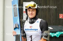 28.08.2022, Oberwiesenthal, Germany (GER): Pepe Schula (GER) - FIS Nordic Combined Summer Grand Prix men and women, individual gundersen HS105/10km men, Oberwiesenthal (GER). www.nordicfocus.com. © Volk/NordicFocus. Every downloaded picture is fee-liable.