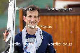 28.08.2022, Oberwiesenthal, Germany (GER): Grant Andrews (USA) - FIS Nordic Combined Summer Grand Prix men and women, individual gundersen HS105/10km men, Oberwiesenthal (GER). www.nordicfocus.com. © Volk/NordicFocus. Every downloaded picture is fee-liable.