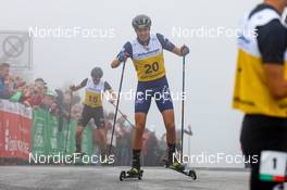 28.08.2022, Oberwiesenthal, Germany (GER): Samuel Costa (ITA) - FIS Nordic Combined Summer Grand Prix men and women, individual gundersen HS105/10km men, Oberwiesenthal (GER). www.nordicfocus.com. © Volk/NordicFocus. Every downloaded picture is fee-liable.