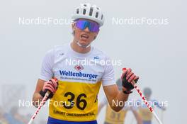 28.08.2022, Oberwiesenthal, Germany (GER): Lukas Dolezal (CZE) - FIS Nordic Combined Summer Grand Prix men and women, individual gundersen HS105/10km men, Oberwiesenthal (GER). www.nordicfocus.com. © Volk/NordicFocus. Every downloaded picture is fee-liable.