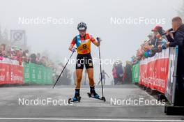 28.08.2022, Oberwiesenthal, Germany (GER): Lisa Hirner (AUT) - FIS Nordic Combined Summer Grand Prix men and women, individual gundersen HS105/5km women, Oberwiesenthal (GER). www.nordicfocus.com. © Volk/NordicFocus. Every downloaded picture is fee-liable.