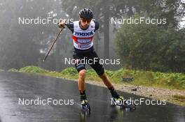 27.08.2022, Oberwiesenthal, Germany (GER): Terence Weber (GER) - FIS Nordic Combined Summer Grand Prix men and women, mixed team, Oberwiesenthal (GER). www.nordicfocus.com. © Volk/NordicFocus. Every downloaded picture is fee-liable.