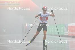 27.08.2022, Oberwiesenthal, Germany (GER): Julian Schmid (GER) - FIS Nordic Combined Summer Grand Prix men and women, mixed team, Oberwiesenthal (GER). www.nordicfocus.com. © Volk/NordicFocus. Every downloaded picture is fee-liable.