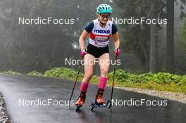 27.08.2022, Oberwiesenthal, Germany (GER): Ema Volavsek (SLO) - FIS Nordic Combined Summer Grand Prix men and women, mixed team, Oberwiesenthal (GER). www.nordicfocus.com. © Volk/NordicFocus. Every downloaded picture is fee-liable.