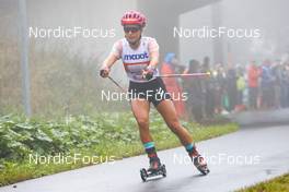 27.08.2022, Oberwiesenthal, Germany (GER): Annalena Slamik (AUT) - FIS Nordic Combined Summer Grand Prix men and women, mixed team, Oberwiesenthal (GER). www.nordicfocus.com. © Volk/NordicFocus. Every downloaded picture is fee-liable.