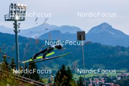 30.08.2022, Oberstdorf, Germany (GER): Dmytro Mazurchuk (UKR) - FIS Nordic Combined Summer Grand Prix men and women, individual gundersen HS137/10km men, training and PCR, Oberstdorf (GER). www.nordicfocus.com. © Volk/NordicFocus. Every downloaded picture is fee-liable.