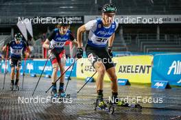 31.08.2022, Oberstdorf, Germany (GER): Thomas Rettenegger (AUT), David Mach (GER), (l-r)  - FIS Nordic Combined Summer Grand Prix men and women, individual gundersen HS137/10km men, Oberstdorf (GER). www.nordicfocus.com. © Volk/NordicFocus. Every downloaded picture is fee-liable.