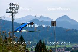 30.08.2022, Oberstdorf, Germany (GER): Andreas Skoglund (NOR) - FIS Nordic Combined Summer Grand Prix men and women, individual gundersen HS137/10km men, training and PCR, Oberstdorf (GER). www.nordicfocus.com. © Volk/NordicFocus. Every downloaded picture is fee-liable.
