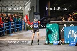 31.08.2022, Oberstdorf, Germany (GER): Florian Kolb (AUT) - FIS Nordic Combined Summer Grand Prix men and women, individual gundersen HS137/10km men, Oberstdorf (GER). www.nordicfocus.com. © Volk/NordicFocus. Every downloaded picture is fee-liable.