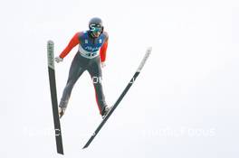 31.08.2022, Oberstdorf, Germany (GER): Jared Shumate (USA) - FIS Nordic Combined Summer Grand Prix men and women, individual gundersen HS137/10km men, Oberstdorf (GER). www.nordicfocus.com. © Volk/NordicFocus. Every downloaded picture is fee-liable.
