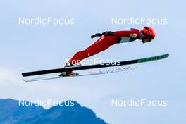 30.08.2022, Oberstdorf, Germany (GER): Franz-Josef Rehrl (AUT) - FIS Nordic Combined Summer Grand Prix men and women, individual gundersen HS137/10km men, training and PCR, Oberstdorf (GER). www.nordicfocus.com. © Volk/NordicFocus. Every downloaded picture is fee-liable.