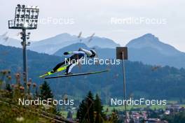 30.08.2022, Oberstdorf, Germany (GER): Jan Vytrval (CZE) - FIS Nordic Combined Summer Grand Prix men and women, individual gundersen HS137/10km men, training and PCR, Oberstdorf (GER). www.nordicfocus.com. © Volk/NordicFocus. Every downloaded picture is fee-liable.