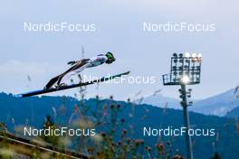 30.08.2022, Oberstdorf, Germany (GER): Gasper Brecl (SLO) - FIS Nordic Combined Summer Grand Prix men and women, individual gundersen HS137/10km men, training and PCR, Oberstdorf (GER). www.nordicfocus.com. © Volk/NordicFocus. Every downloaded picture is fee-liable.