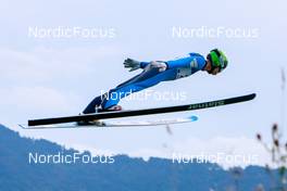 30.08.2022, Oberstdorf, Germany (GER): Arttu Maekiaho (FIN) - FIS Nordic Combined Summer Grand Prix men and women, individual gundersen HS137/10km men, training and PCR, Oberstdorf (GER). www.nordicfocus.com. © Volk/NordicFocus. Every downloaded picture is fee-liable.